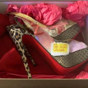 Christian Louboutin Winter Trash Pumps